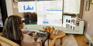 Dünyanın ilk ekransız dizüstü bilgisayarı Spacetop