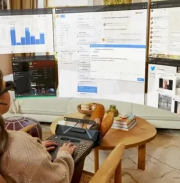 Dünyanın ilk ekransız dizüstü bilgisayarı Spacetop