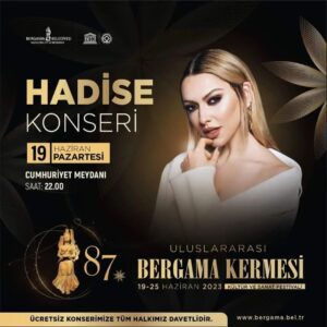 Hadise Bergama Kermesi Festivali Konseri