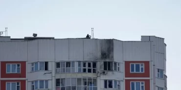 Moskova'ya İHA saldırıları Binalara isabet etti