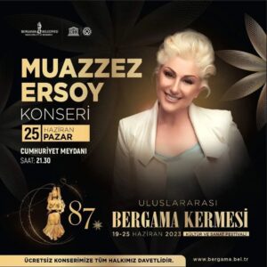 Muazzez Ersoy Bergama Konseri Bergama Kermesi Festivali