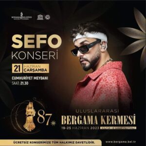 SEFO Bergama Kermesi Festivali Konseri