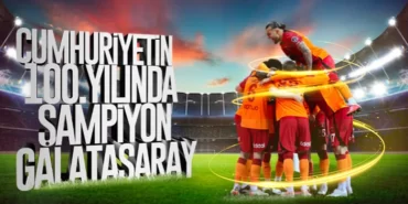 SON DAKİKA Galatasaray Şampiyon