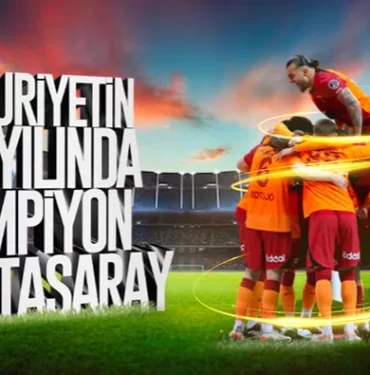 SON DAKİKA Galatasaray Şampiyon