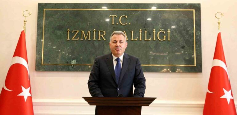 İZMİR VALİSİ SÜLEYMAN ELBAN, GÖREVİNE BAŞLADI