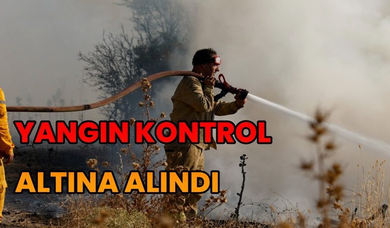 Bergamada ki Orman Yangını Kontrol Altına Alındı