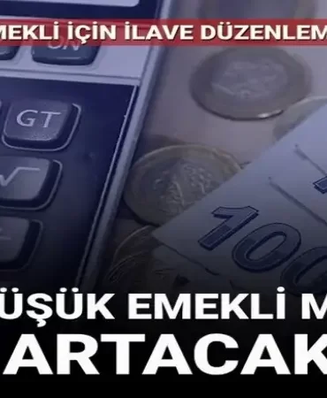 En düşük emekli maaşı artacak-manset
