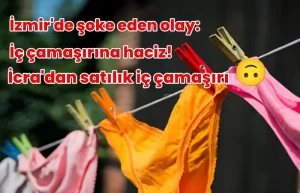 İzmir Dikili İç çamaşırına haciz