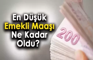 Vergi paketi Mecliste-En düşük emekli aylığı artıyor