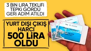 Yurt dışı çıkış harcında yeni fiyat belirlendi