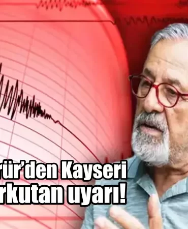 Naci Görürden Kayseri için korkutan uyarı