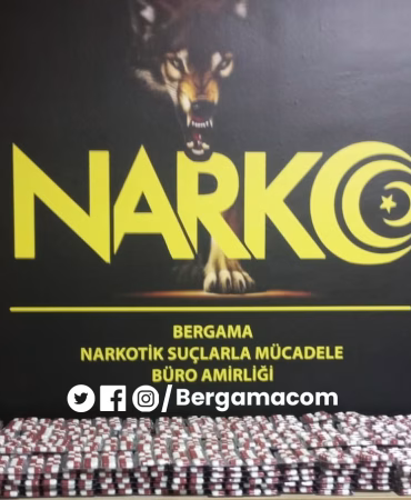 BERGAMADA REKOR UYUŞTURUCU YAKALAMASI