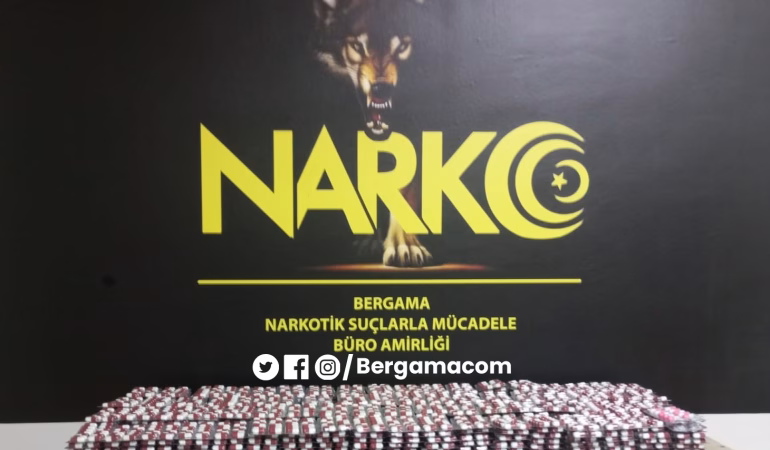 BERGAMADA REKOR UYUŞTURUCU YAKALAMASI